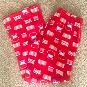 Pajama pants. Comfy.